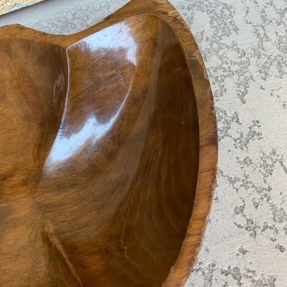 El Mayan Indian Art wooden bowl - Picture 10 of 12